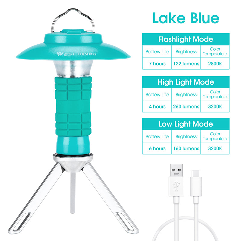 Outdoor Lighthouse Camping Light, Household Led Light, Camping Tent Light, Portable Magnetic Suction Emergency Flashlight