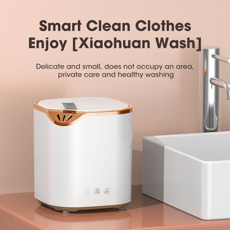 Portable Washing Machine Underwear Washing Bucket Socks Clothes Washer Camping Folding Mini Washing Machine Home Appliance