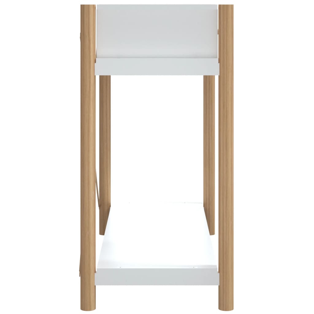 vidaXL Console Table White 82x38x75 cm Engineered Wood