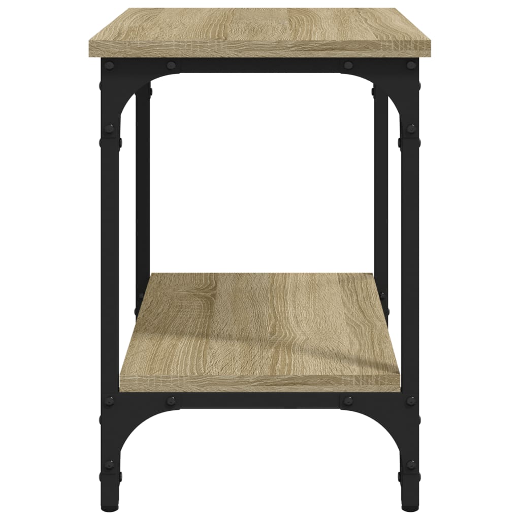 vidaXL Side Table Sonoma Oak 40x30x42 cm Engineered Wood