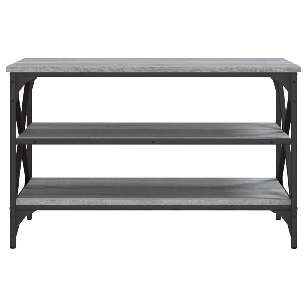 vidaXL TV Cabinet Grey Sonoma 80x40x50 cm Engineered Wood