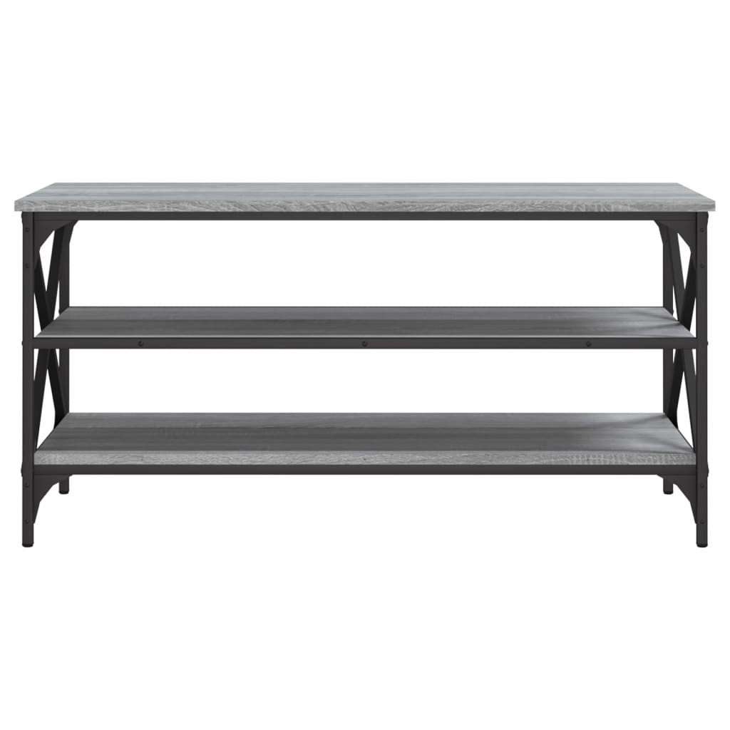 vidaXL TV Cabinet Grey Sonoma 100x40x50 cm Engineered Wood